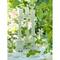 15.7" LED Lighted Pillar Candles in Garden Canvas Wall Art